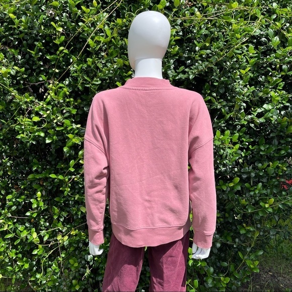 Calvin Klein Performance V-Shaped Mock Neck Pullover Sweatshirt - Picture 7 of 13